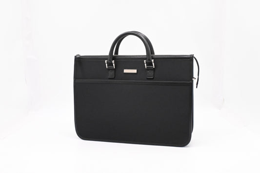 Burberry Business Bag In Canvas Black Travel Bag