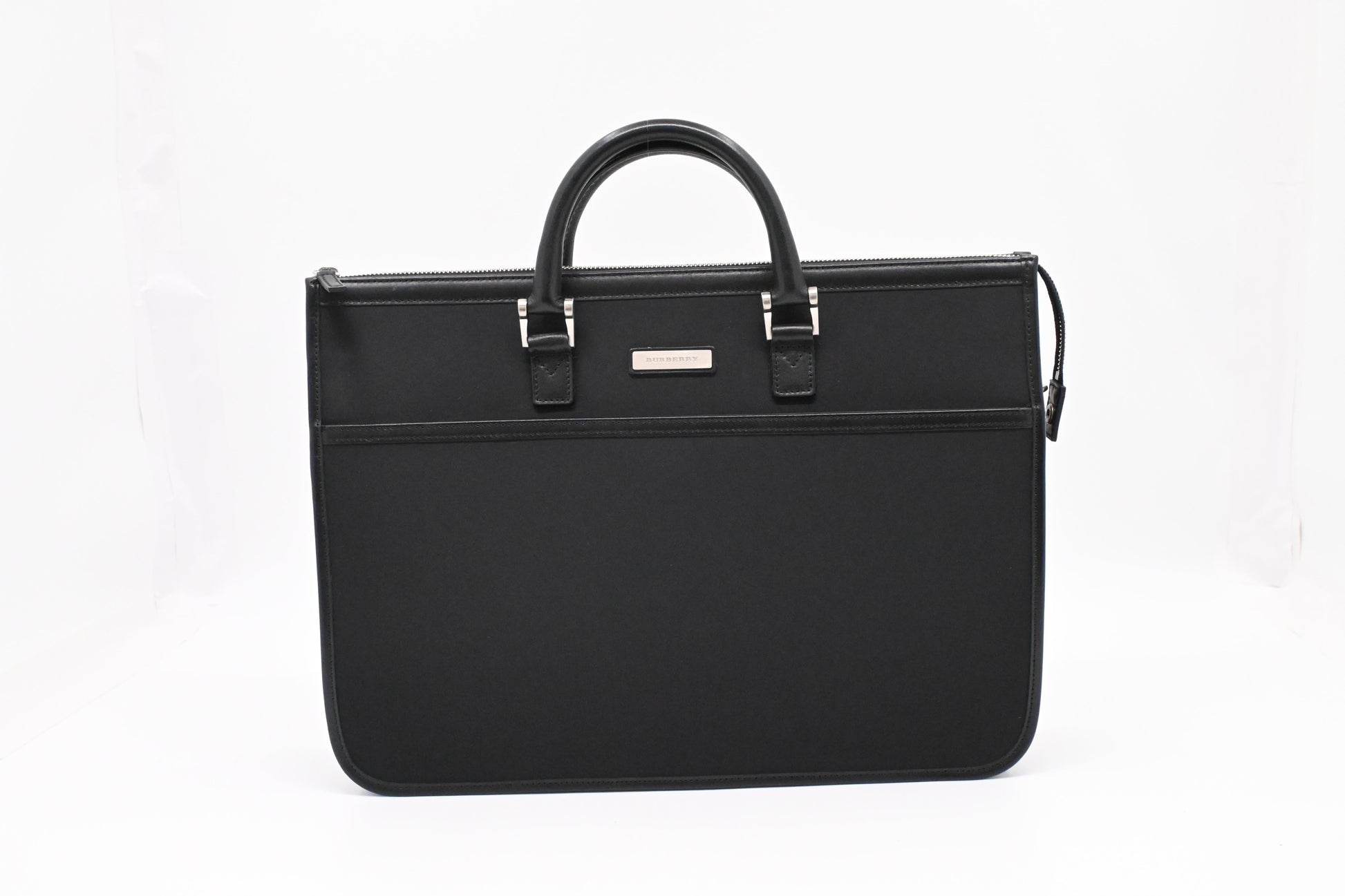 Burberry Business Bag In Canvas Black Travel Bag
