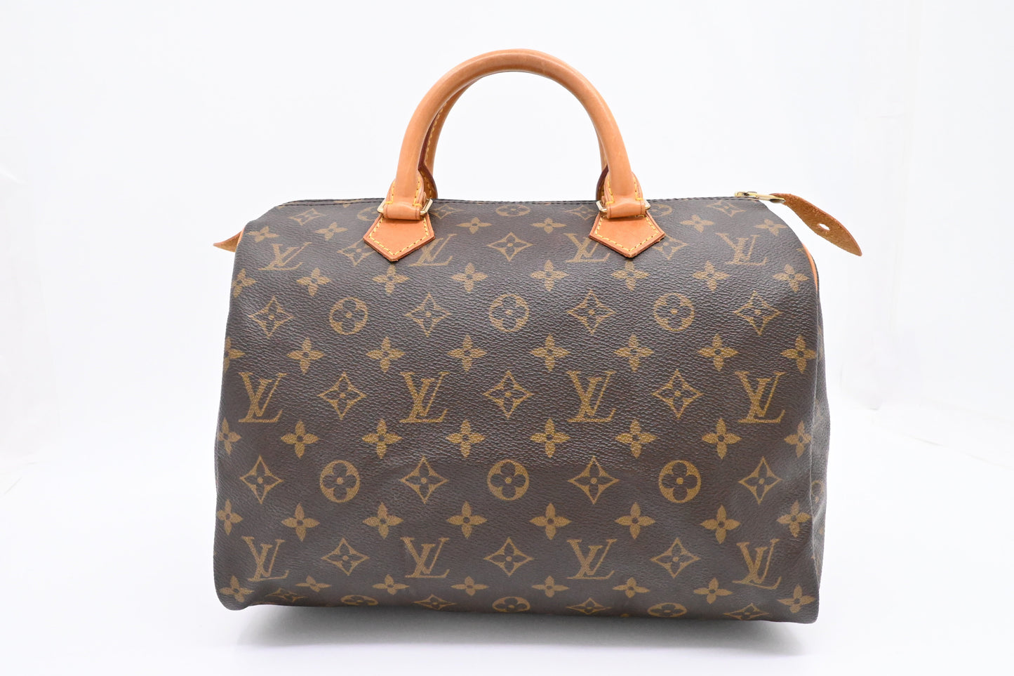 Louis Vuitton Speedy 30 Monogram Canvas Handbag Canvas 8