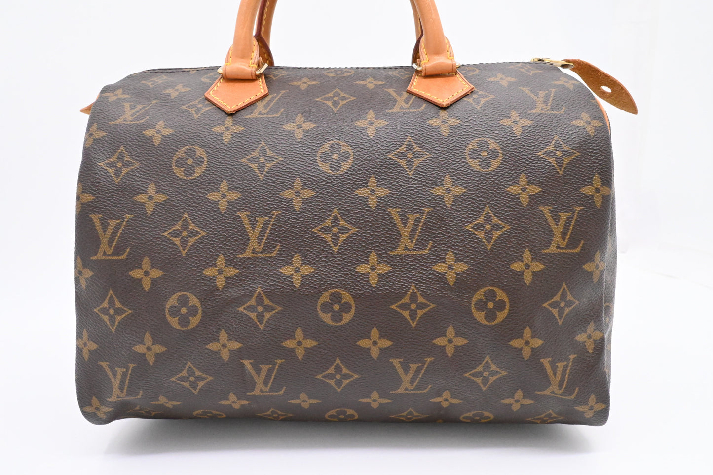 Louis Vuitton Speedy 30 Monogram Canvas Handbag Canvas 8