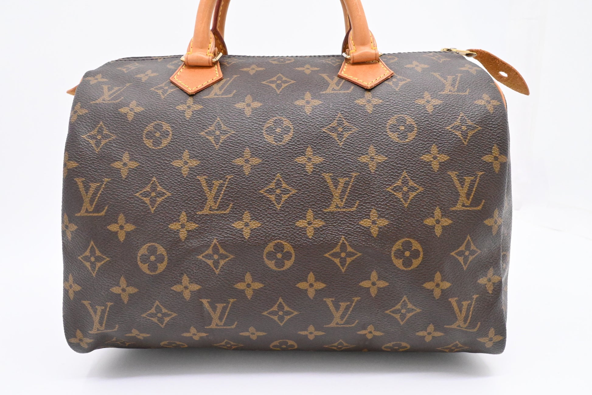 Louis Vuitton Speedy 30 Monogram Canvas Handbag Canvas 8