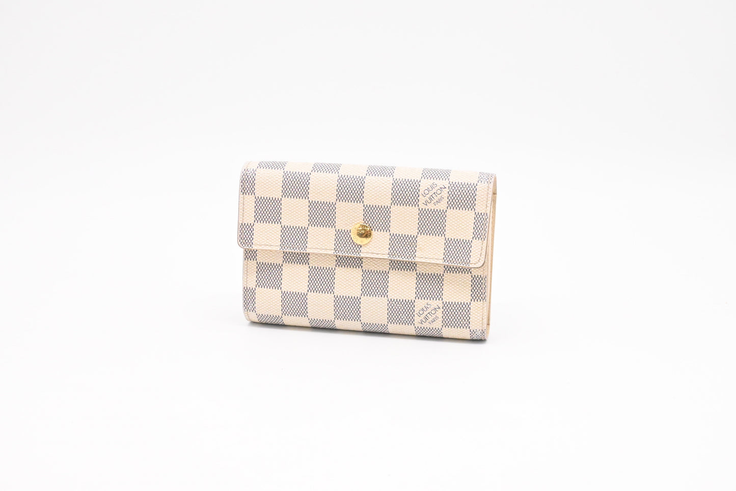 Louis Vuitton Alexandra Azur Damier Canvas Wallet Case