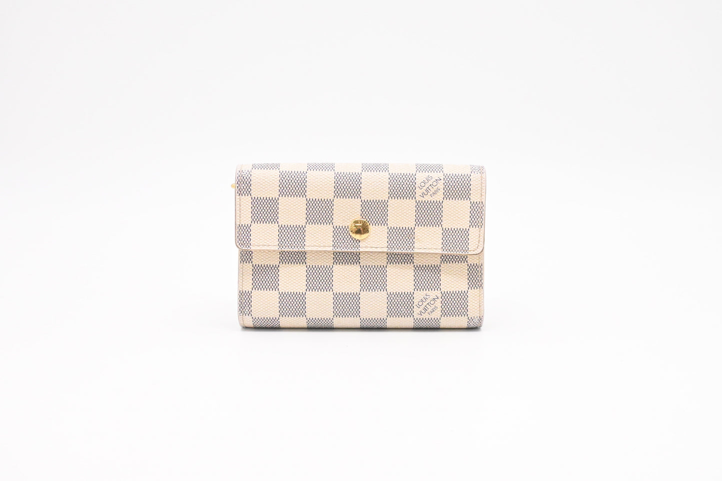Louis Vuitton Alexandra Azur Damier Canvas Wallet Case