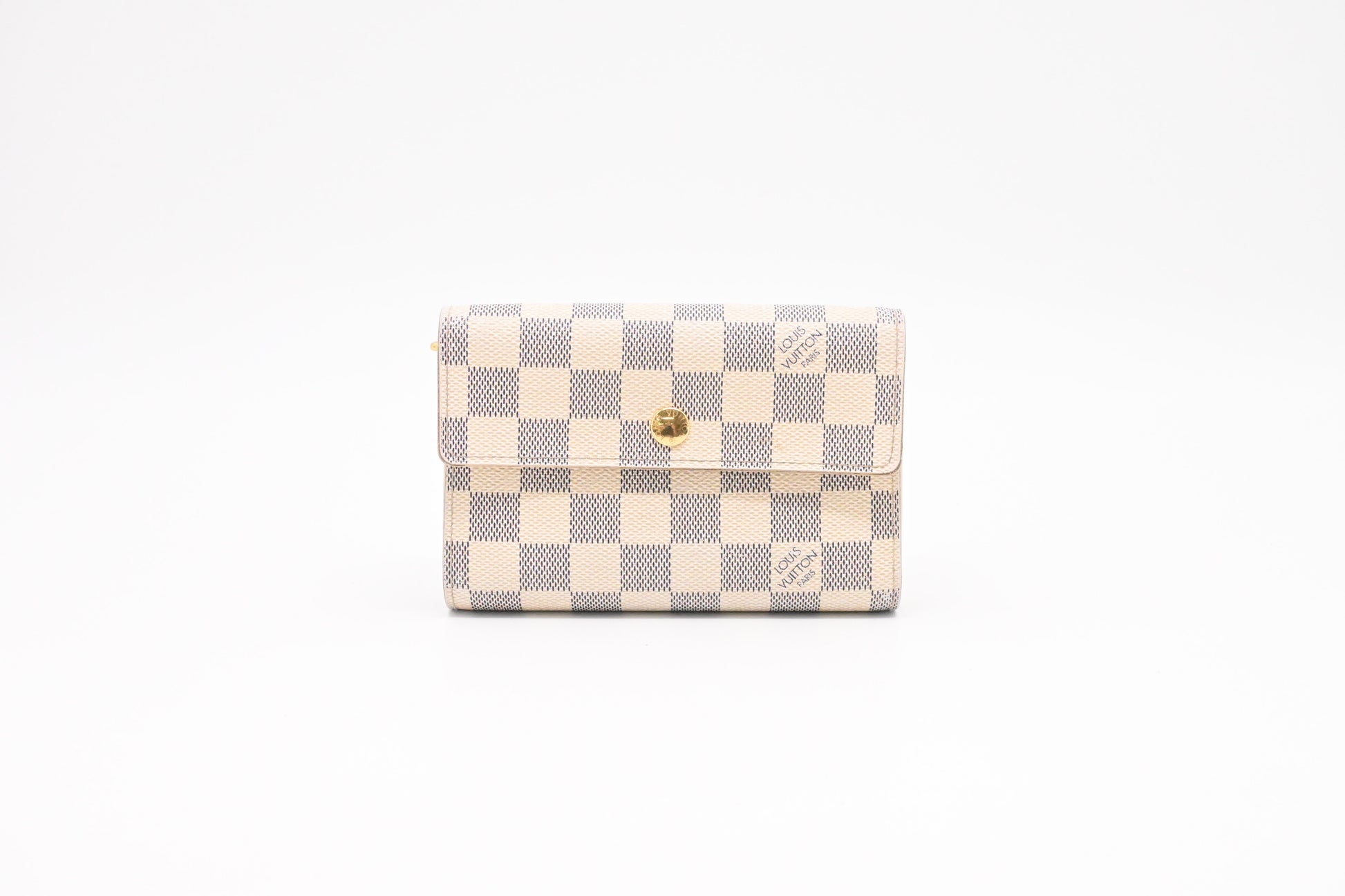 Louis Vuitton Alexandra Azur Damier Canvas Wallet Case
