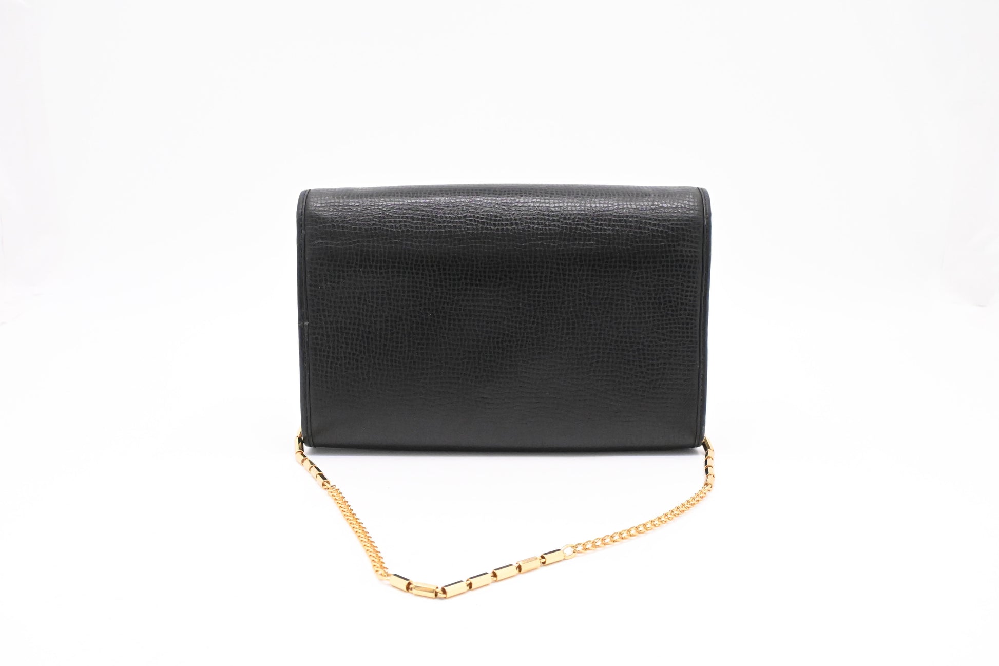 Dior Shoulder Bag In Leather Black