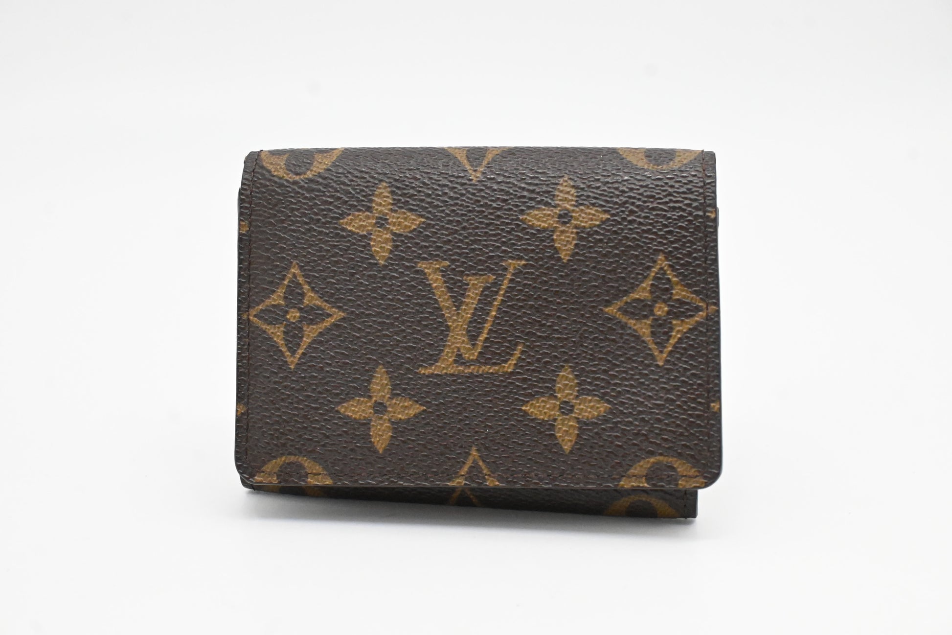 Louis Vuitton Card Monogram Canvas Wallet Case Canvas 8