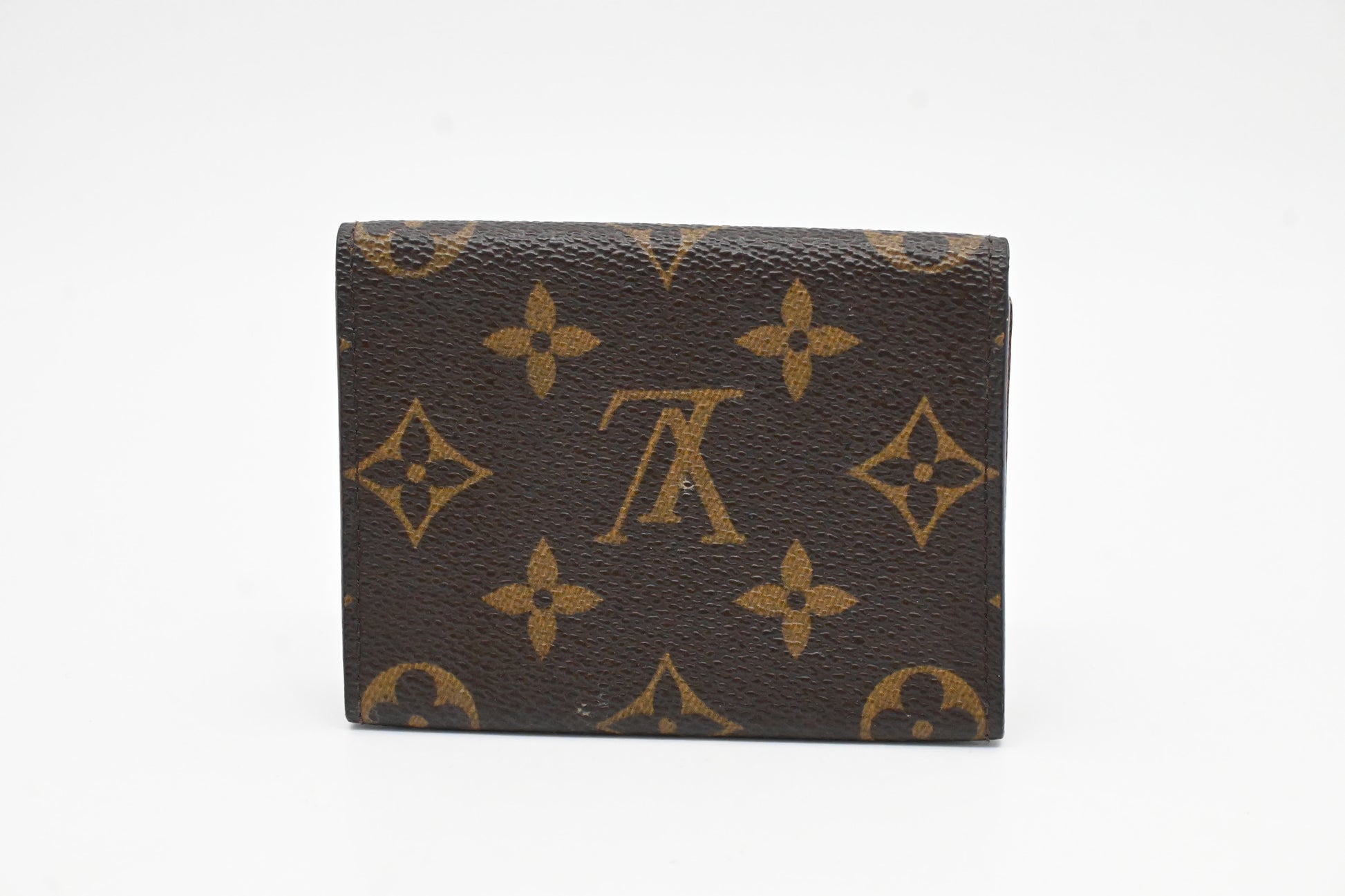 Louis Vuitton Card Monogram Canvas Wallet Case Canvas 8