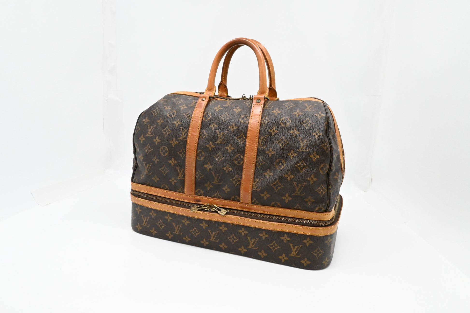 Louis Vuitton Sac Sports Monogram Canvas Handbag Canvas 1