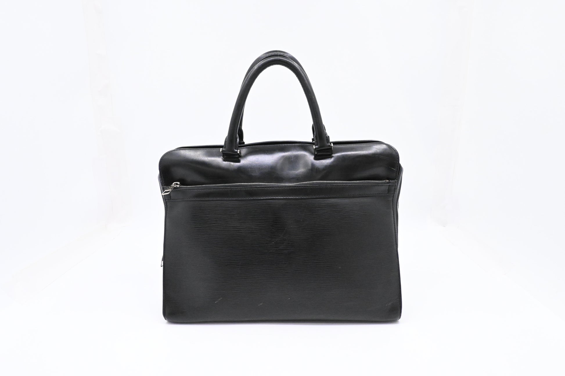Louis Vuitton Bassano Epi Leather Black Handbag