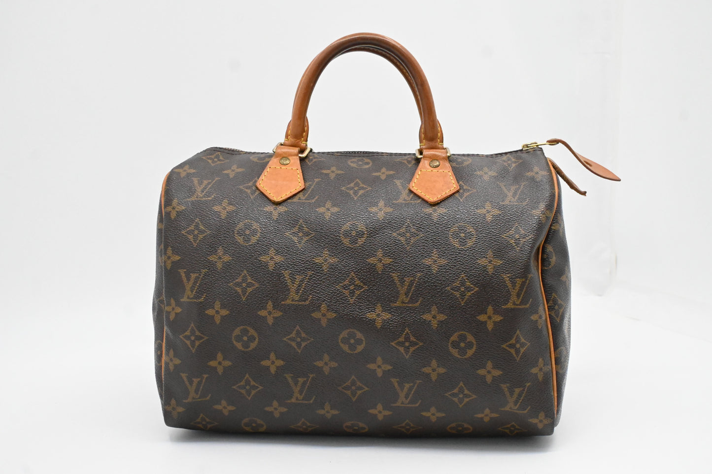 Louis Vuitton Speedy 30 Monogram Canvas Handbag Canvas 7
