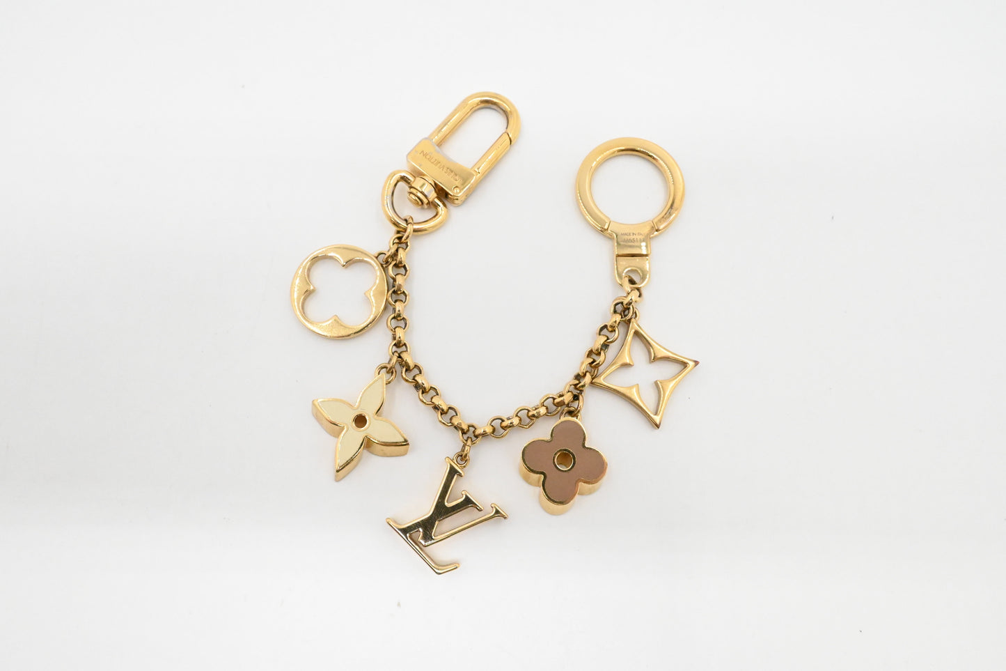 Louis Vuitton Fleur de Charm Monogram Key Chain Charm 1