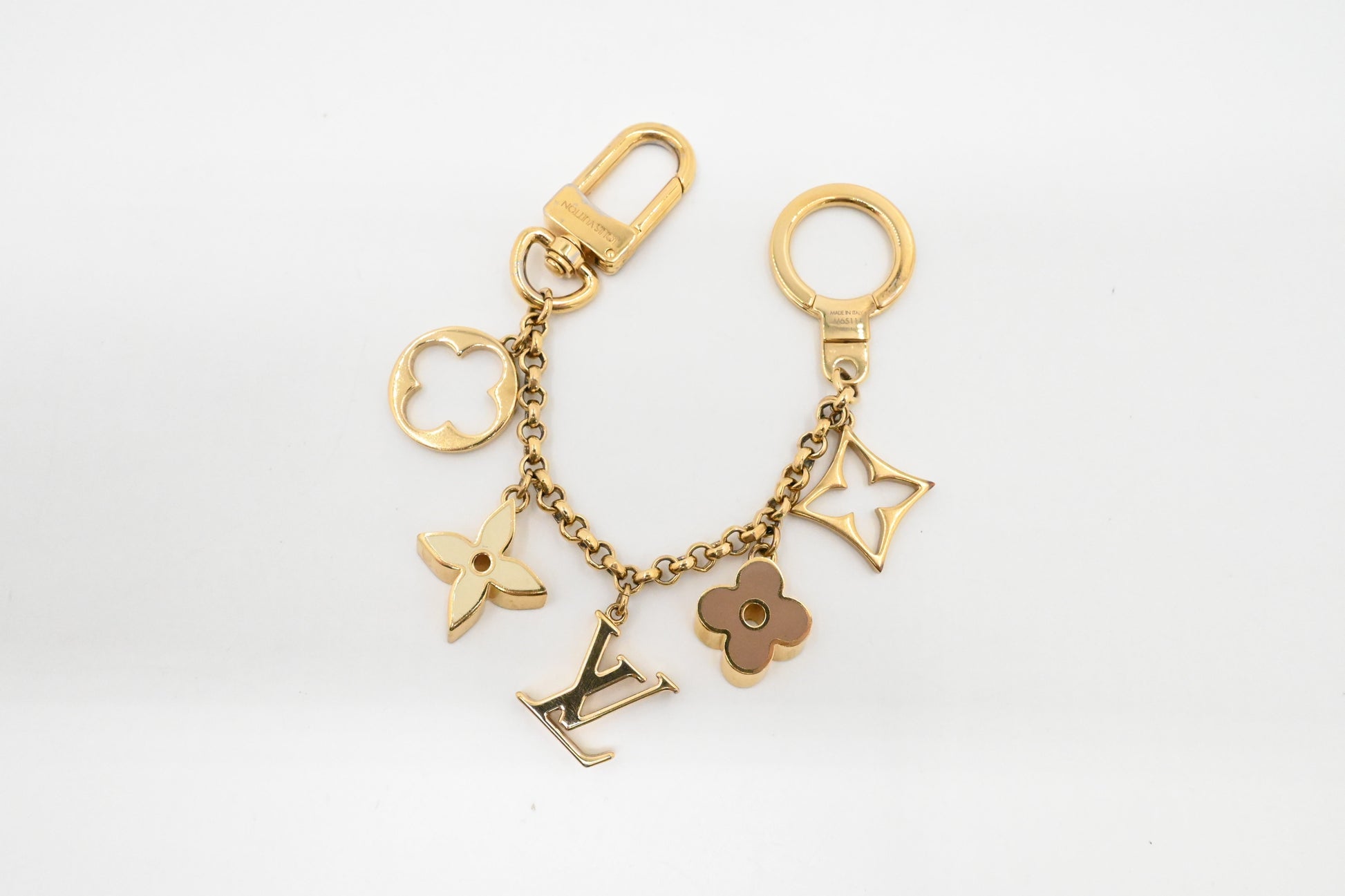Louis Vuitton Fleur de Charm Monogram Key Chain Charm 1