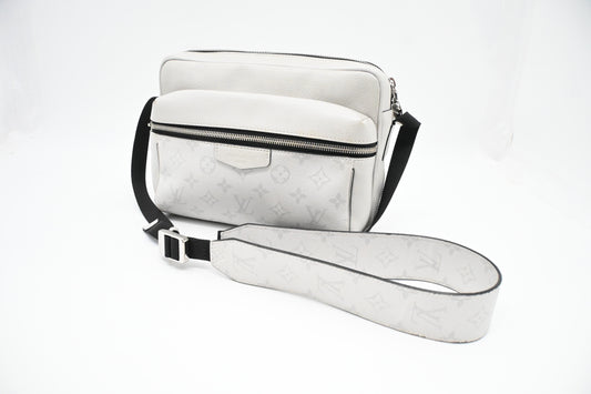 Louis Vuitton Outdoor Messenger Taigarama Antarctica Monogram Canvas Crossbody Bag