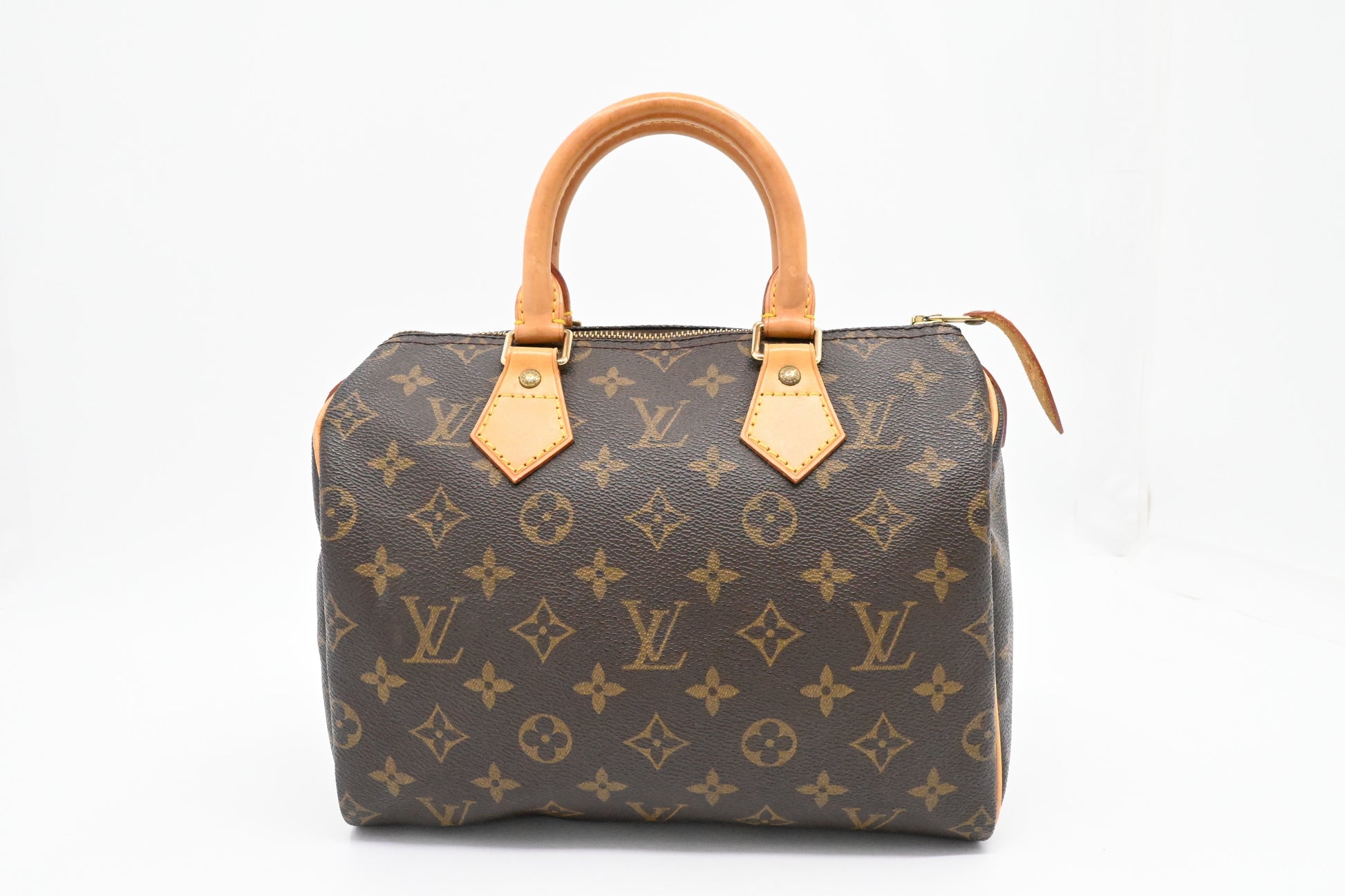 Louis Vuitton Speedy 25 Monogram Canvas Handbag Canvas 6