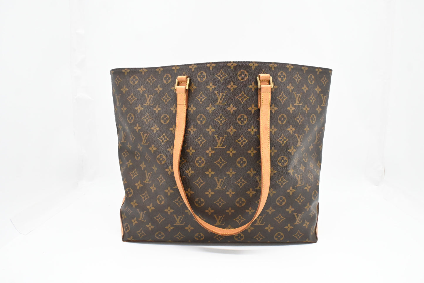 Louis Vuitton Cabas Alto Monogram Canvas Handbag Canvas 4
