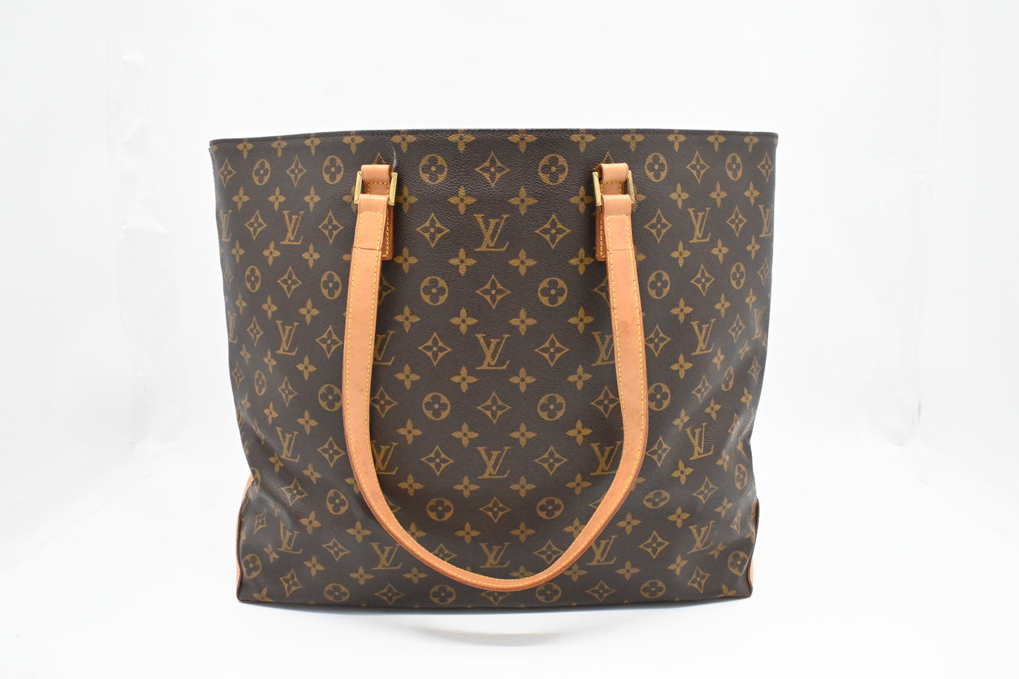 Louis Vuitton Cabas Alto Monogram Canvas Handbag Canvas 4