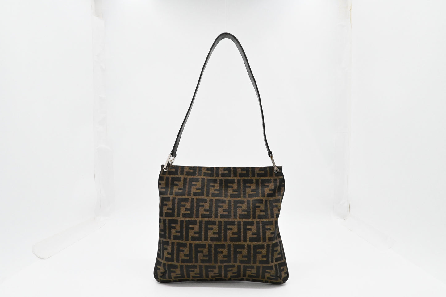Fendi Shoulder Bag In Zucca Canvas Zucca Canvas 3