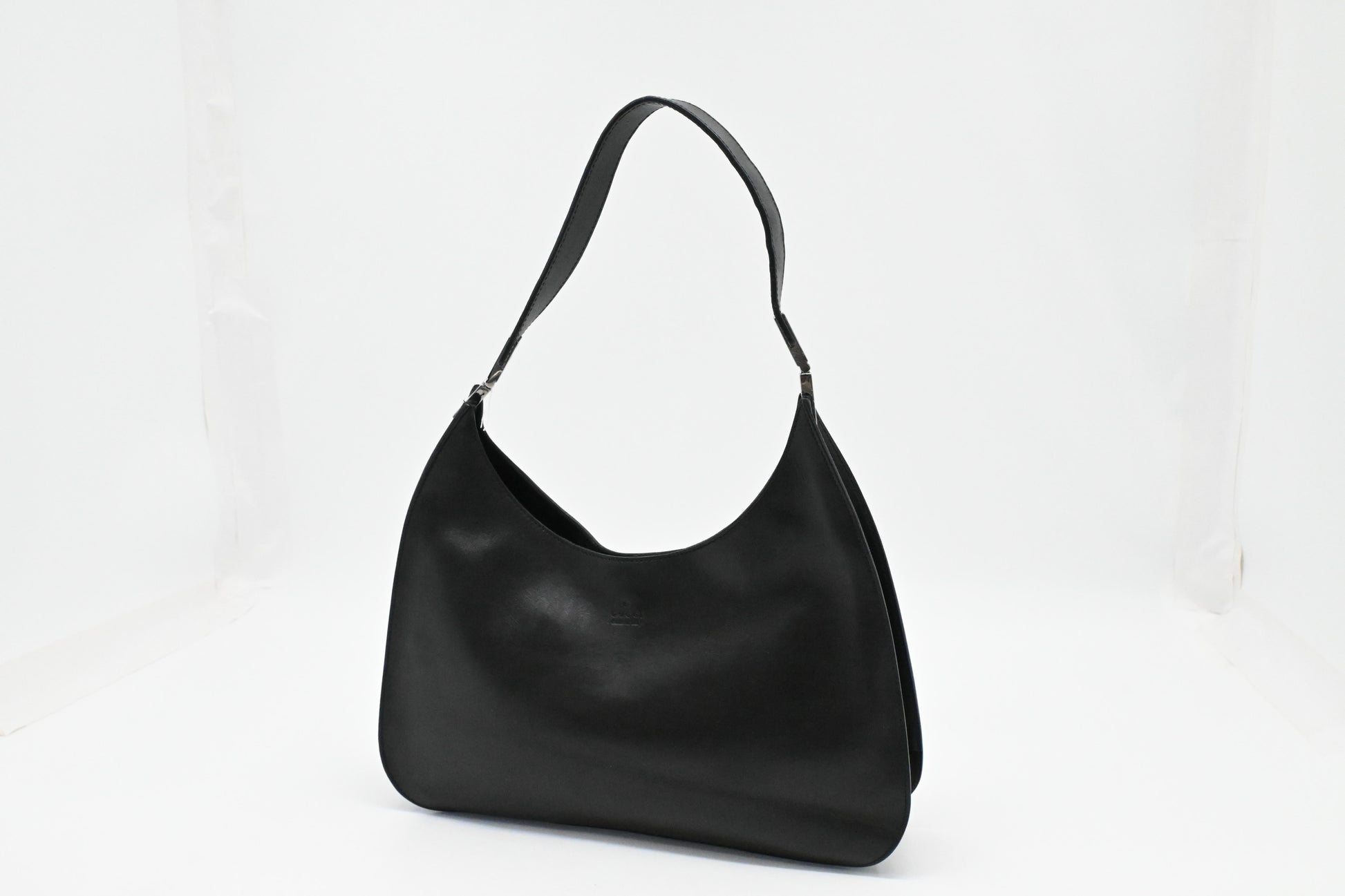 Gucci Black Leather 1 Shoulder Bag