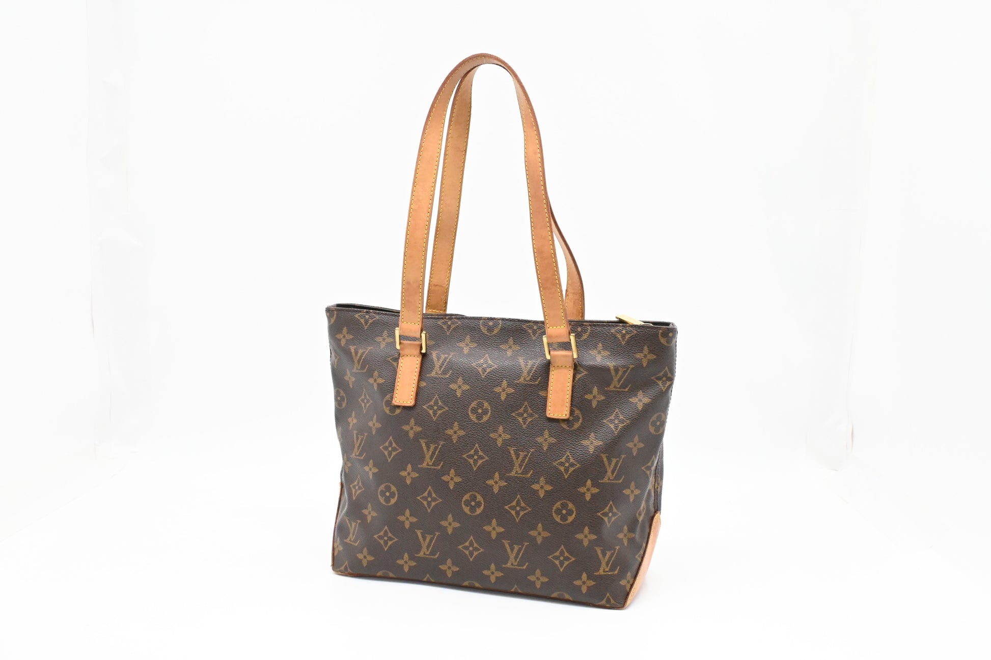 Louis Vuitton Cabas Piano Monogram Canvas Handbag Canvas 4