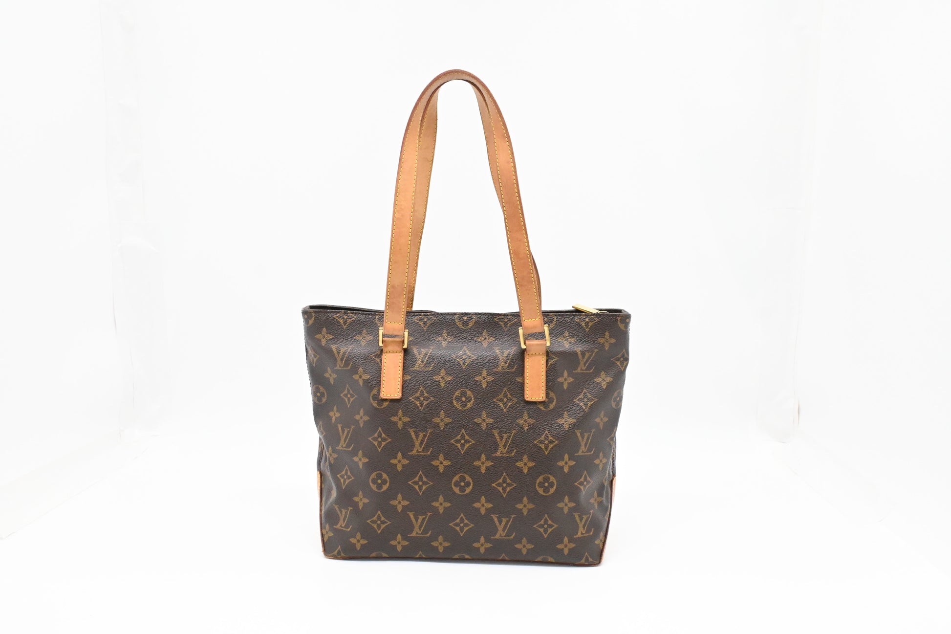 Louis Vuitton Cabas Piano Monogram Canvas Handbag Canvas 4