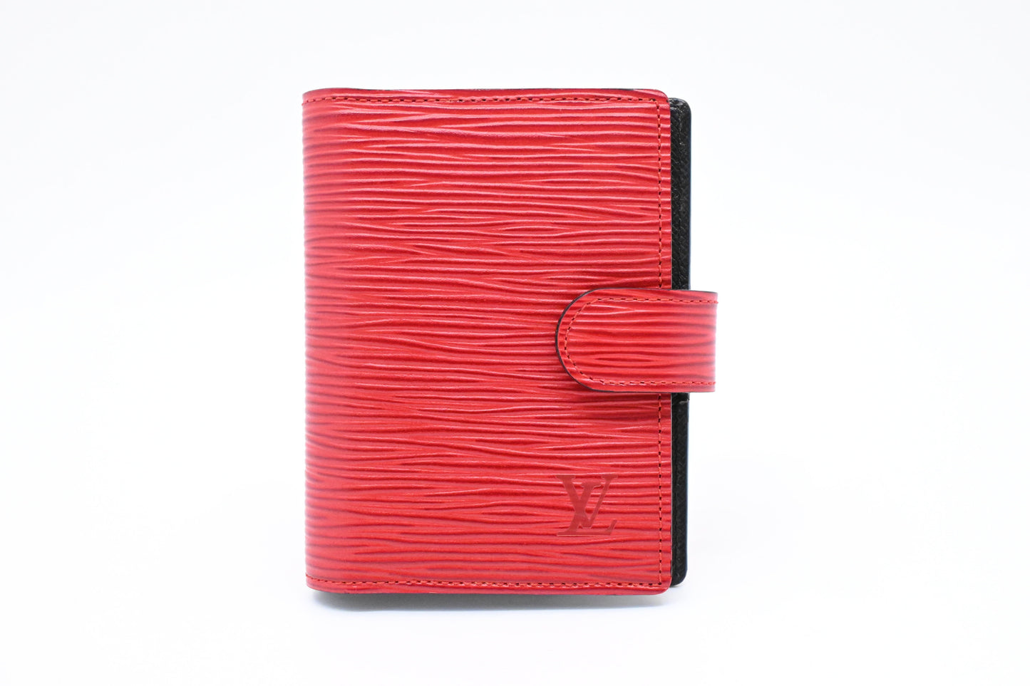 Louis Vuitton Agenda Epi Leather Red Mini Bag