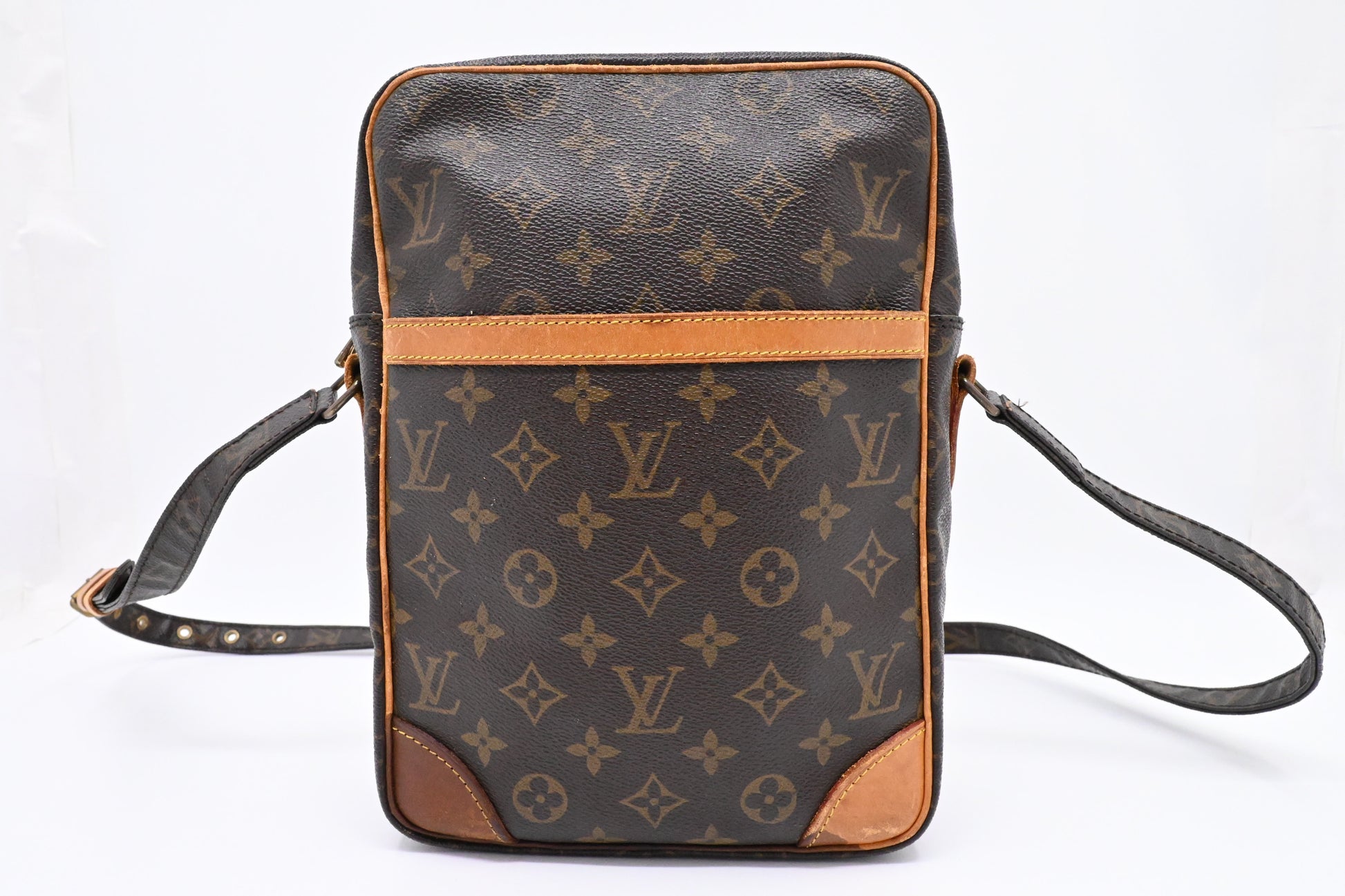 Louis Vuitton Danube Monogram Canvas Handbag