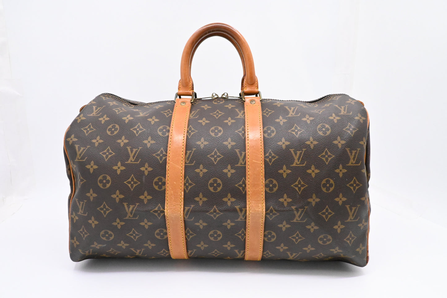 Louis Vuitton Keepall 45 Monogram Canvas Travel Bag Canvas 1