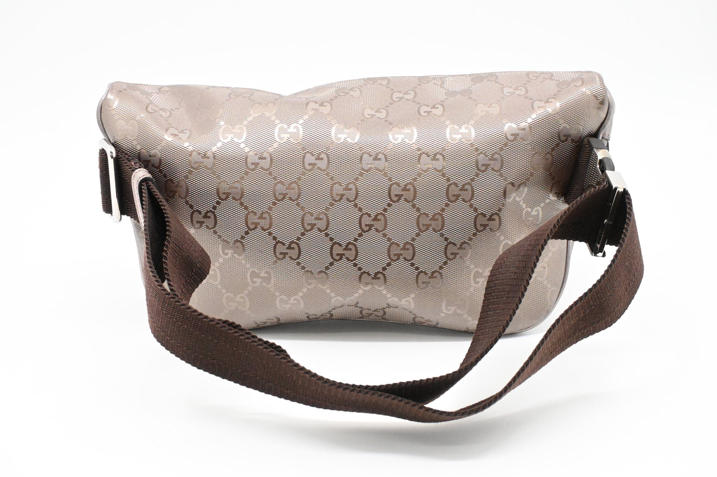 Gucci Bumbag - Imprime Canvas Pink Silver Handbag