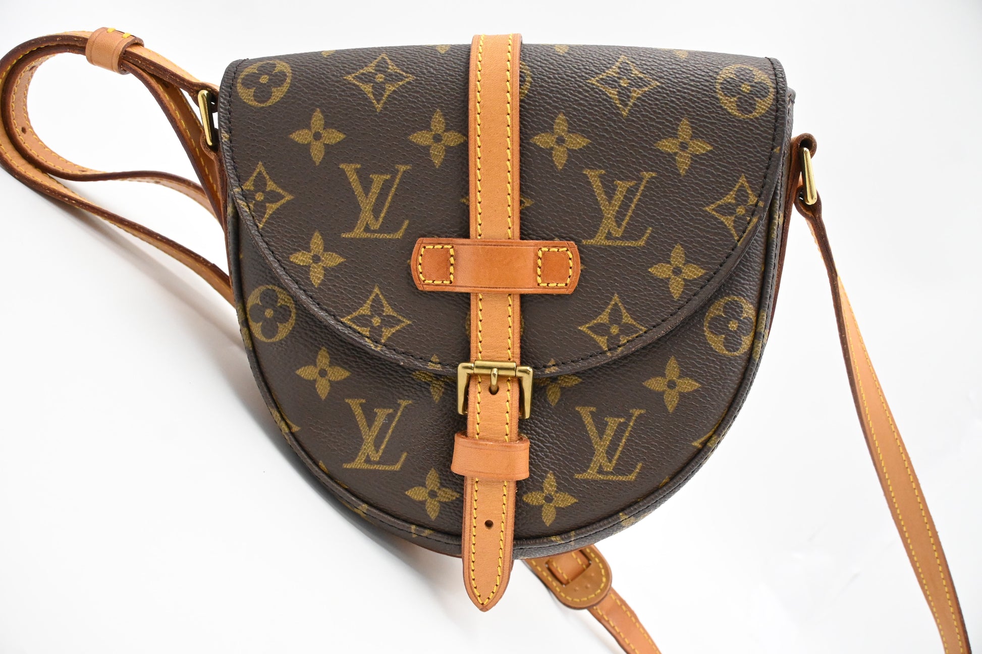 Louis Vuitton Chantilly PM Monogram Canvas Handbag Canvas 4