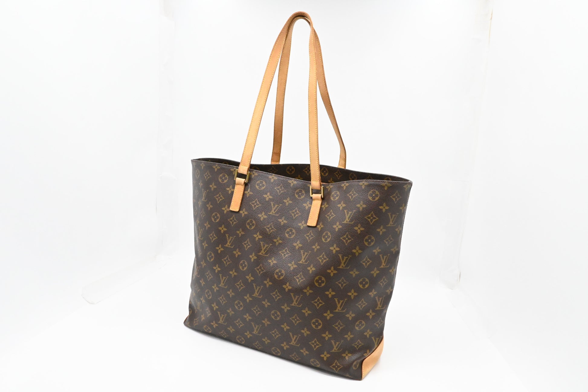 Louis Vuitton Cabas Alto Monogram Canvas Handbag Canvas 5