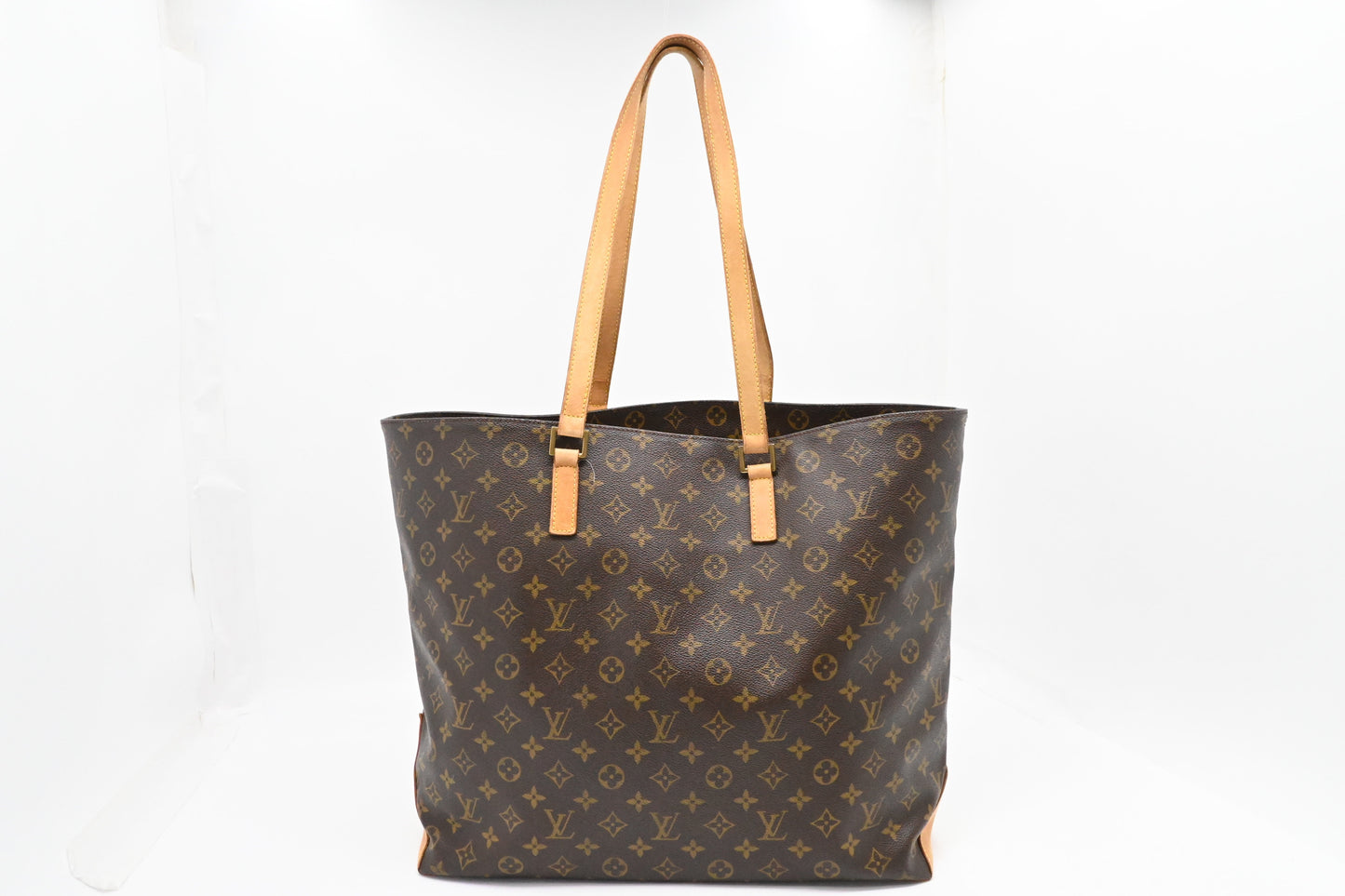 Louis Vuitton Cabas Alto Monogram Canvas Handbag Canvas 5