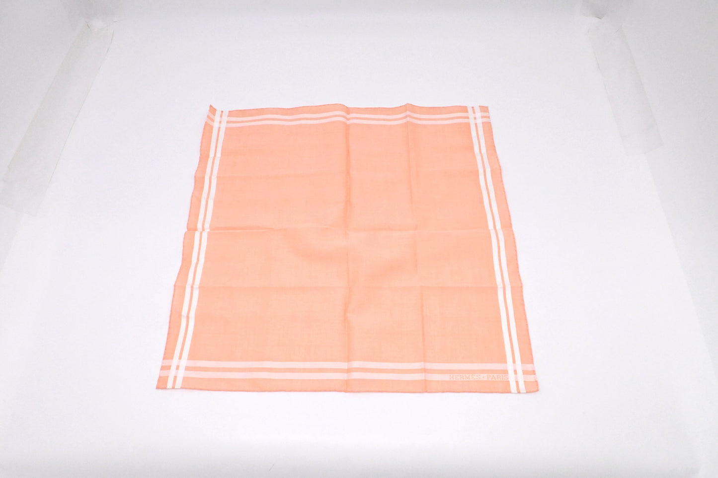Hermes Handkerchief In Orange Cotton Handbag Travel Bag