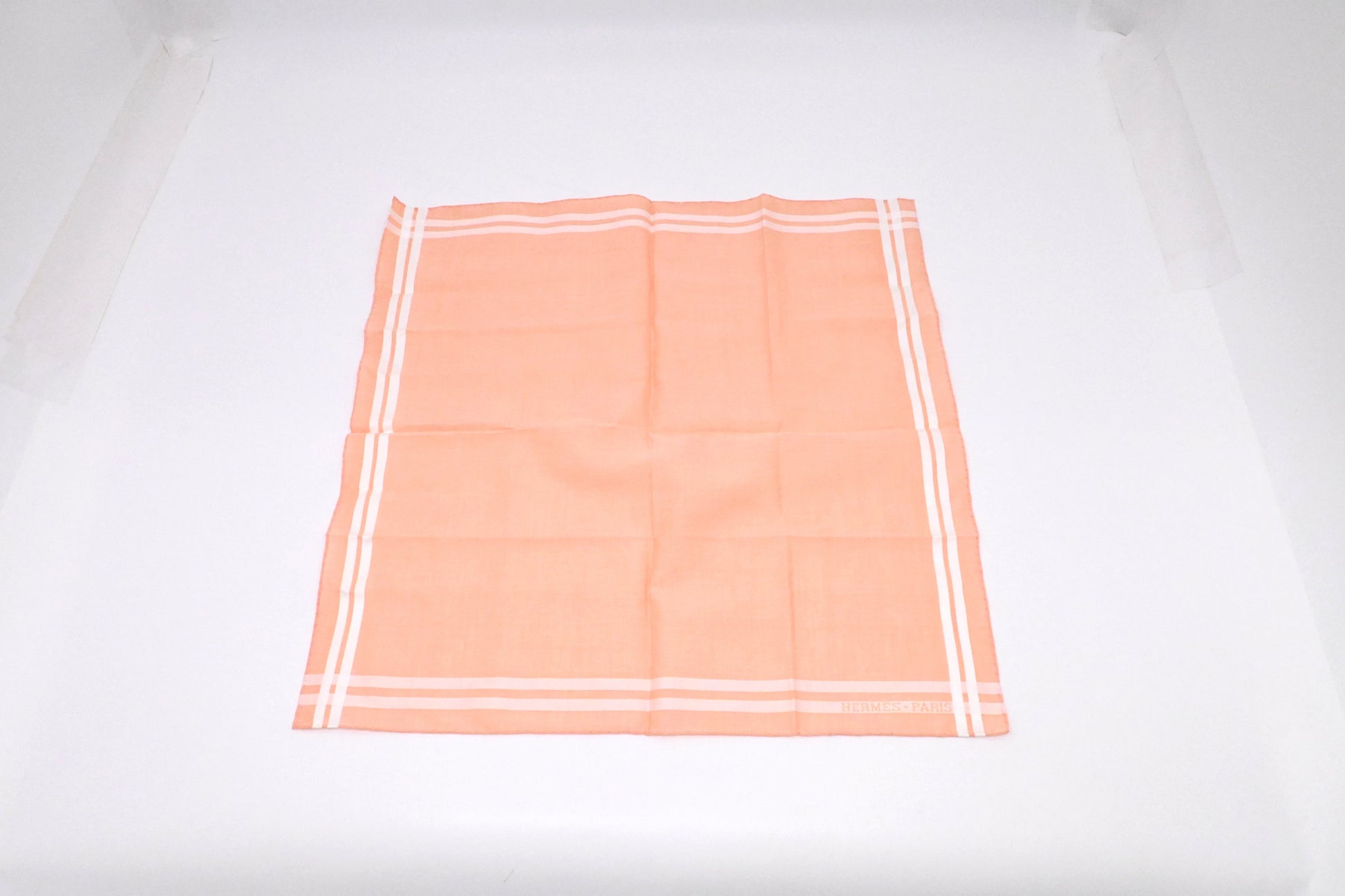 Hermes Handkerchief In Orange Cotton Handbag Travel Bag