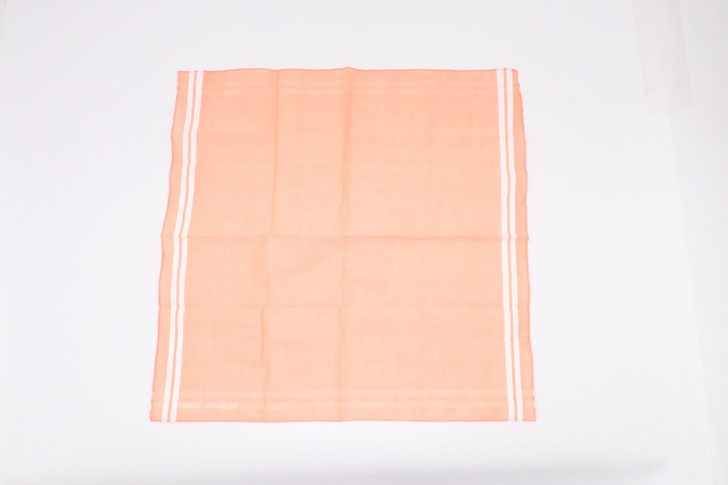Hermes Handkerchief In Orange Cotton Handbag Travel Bag