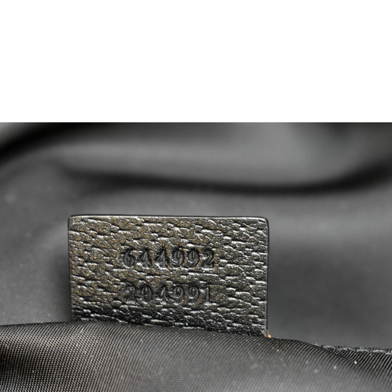 GUCCI Off The Grid GG Nylon Backpack Bag Black 644992