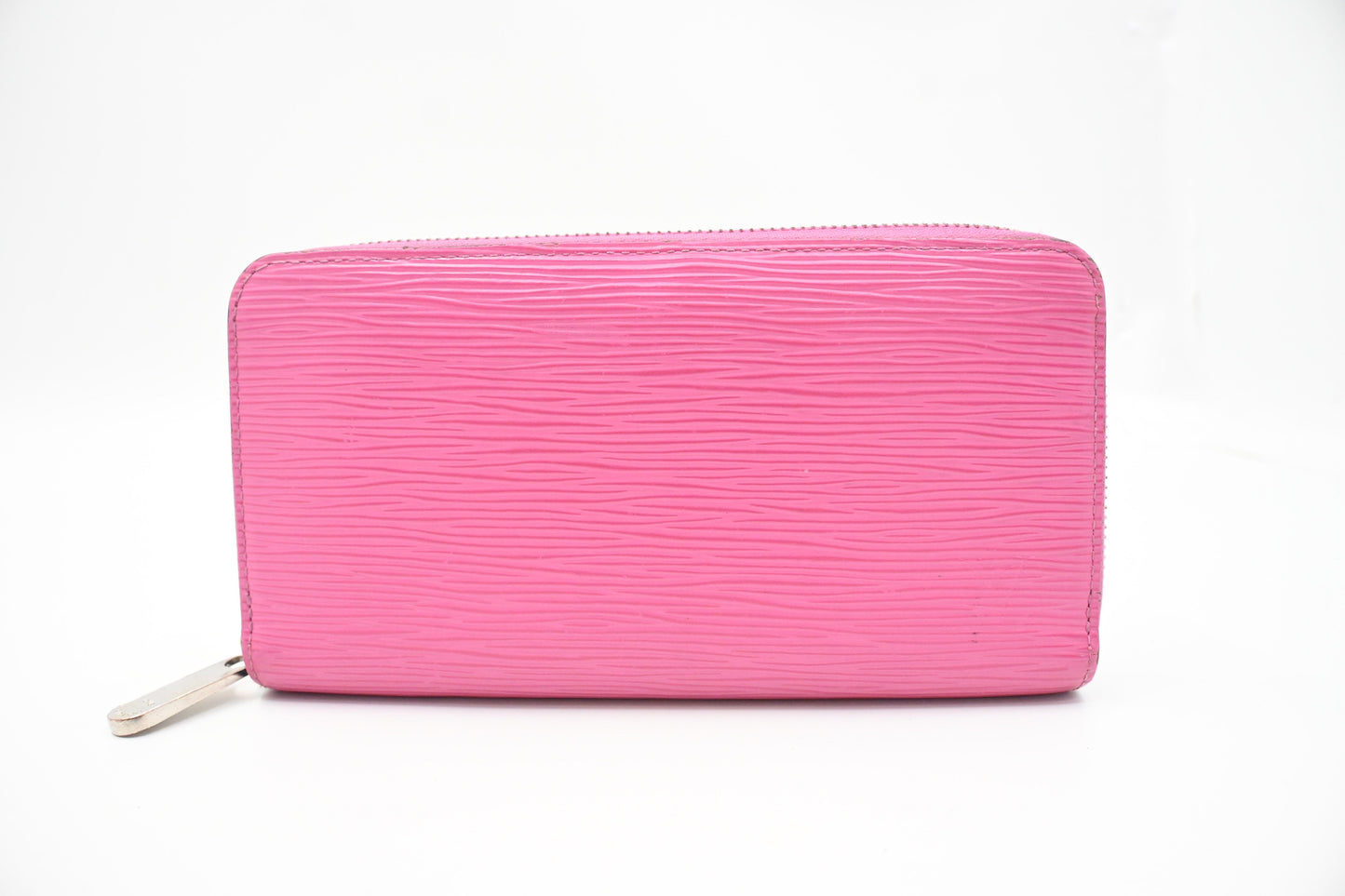 Louis Vuitton Zippy Long Epi Leather Pink Wallet Case