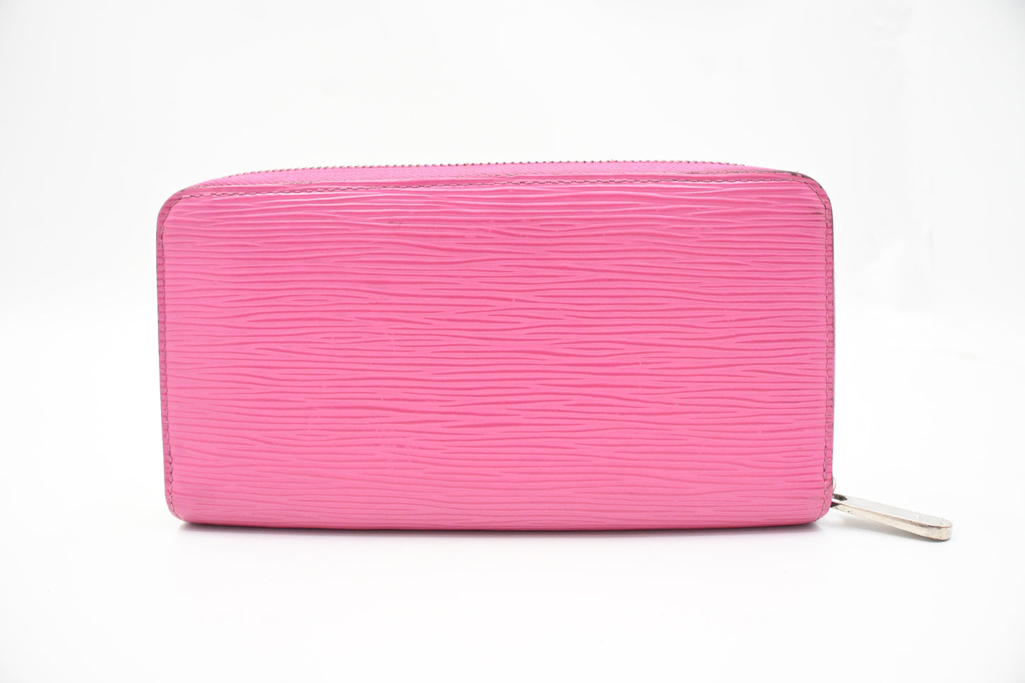 Louis Vuitton Zippy Long Epi Leather Pink Wallet Case