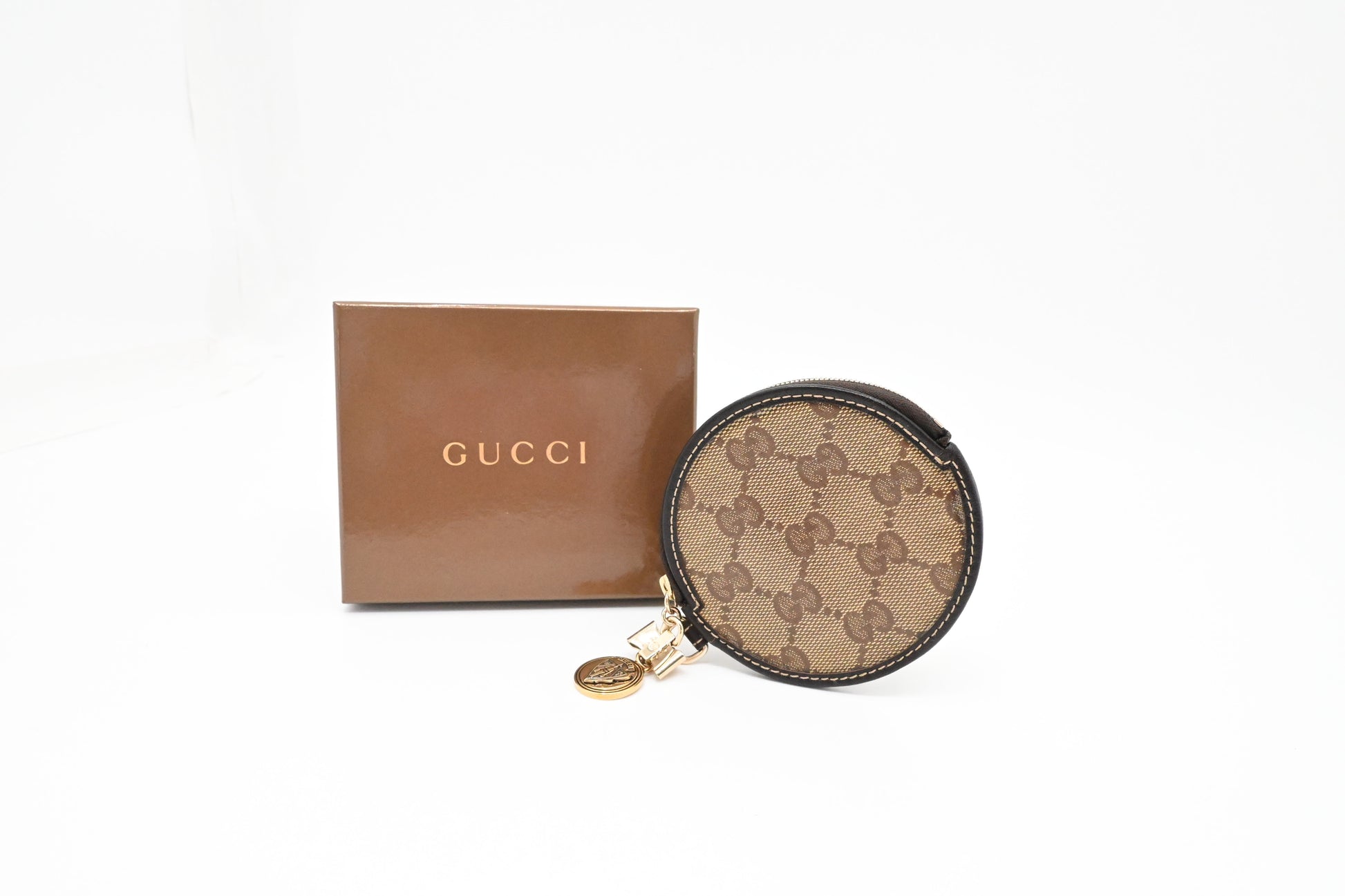 Gucci Round Coin GG Coated Canvas Apparel