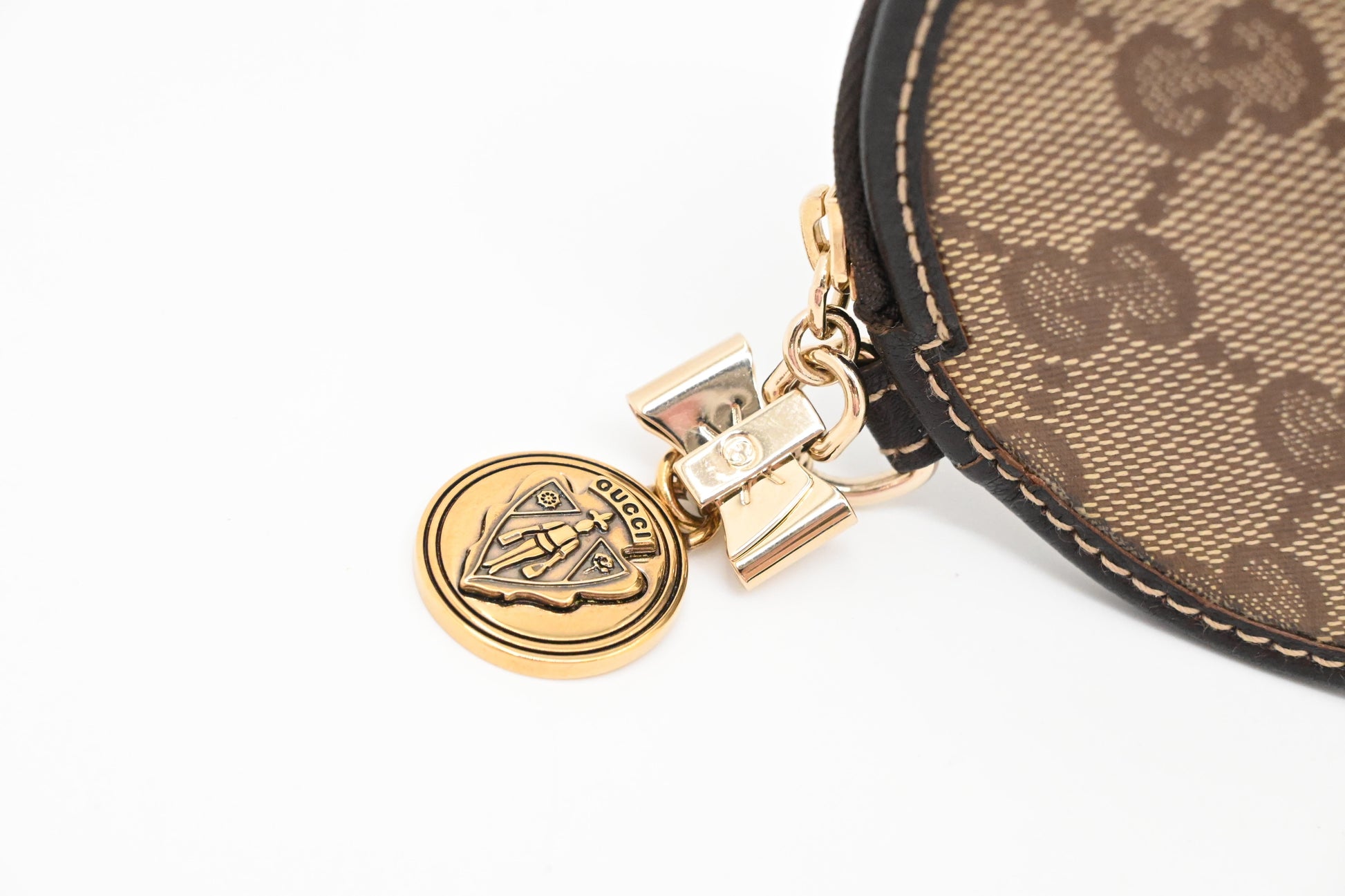 Gucci Round Coin GG Coated Canvas Apparel