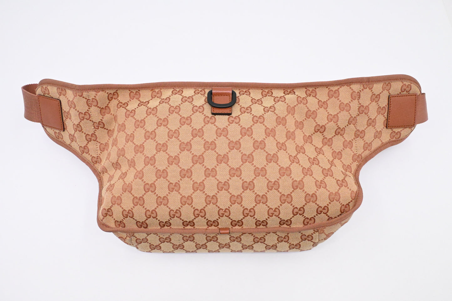 Gucci x MLB LA Waist GG Canvas Brown Handbag