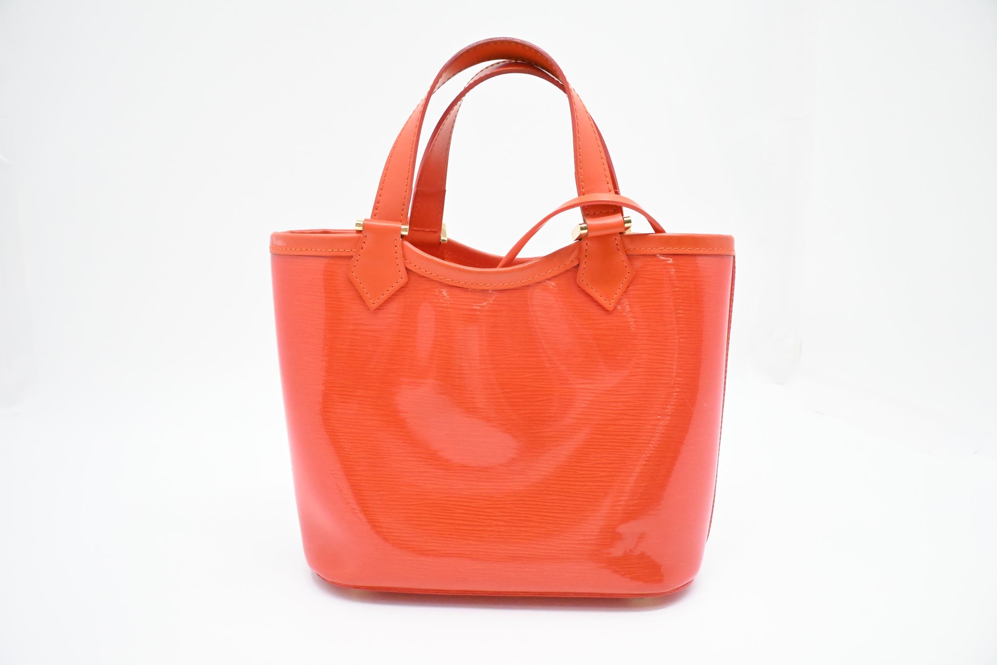 Louis Vuitton Plage Lagoon Bay Vinyl Epi Orange Mini Bag