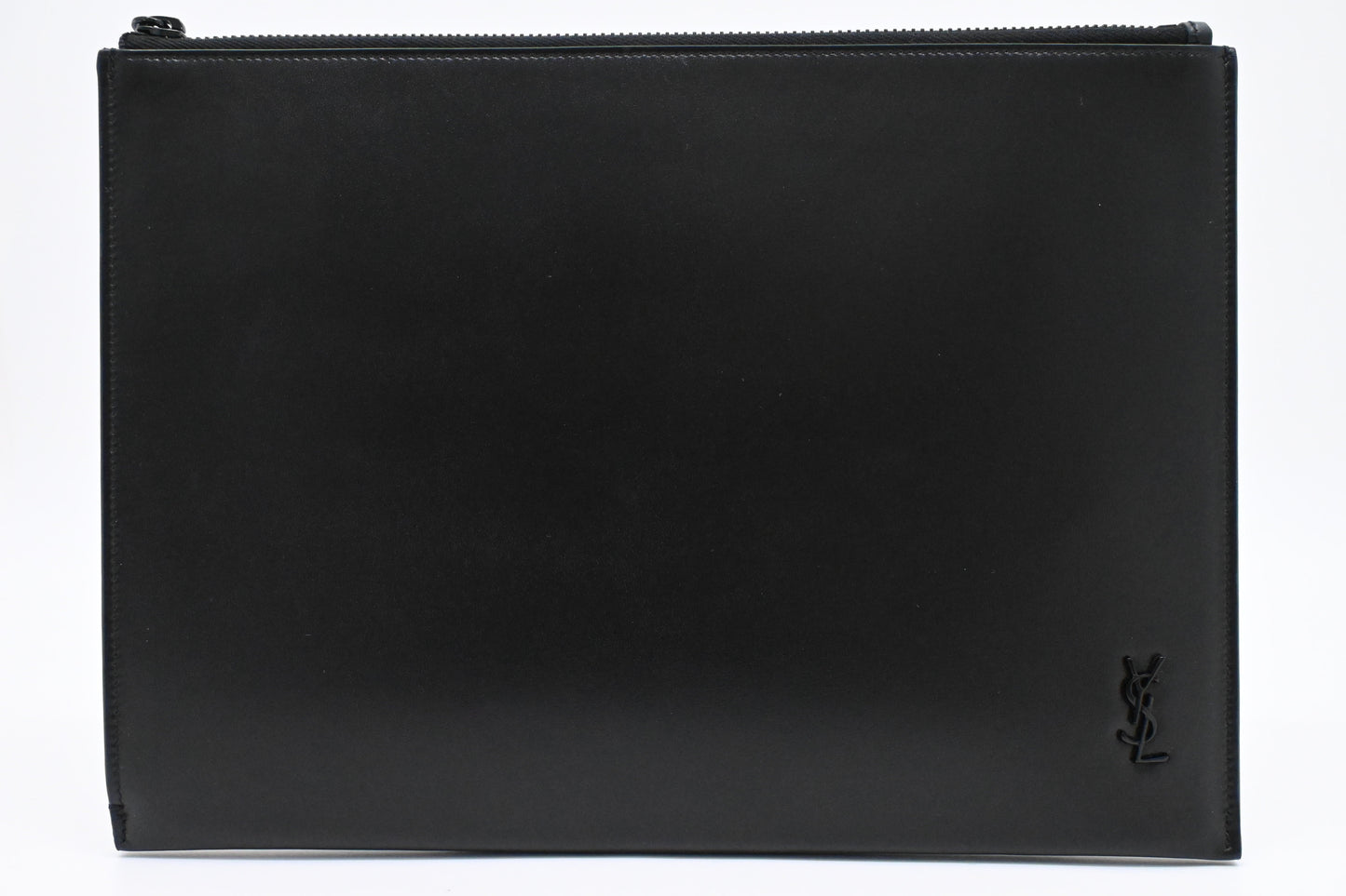 YSL Saint Laurent Clutch In Leather Black Clutch Bag