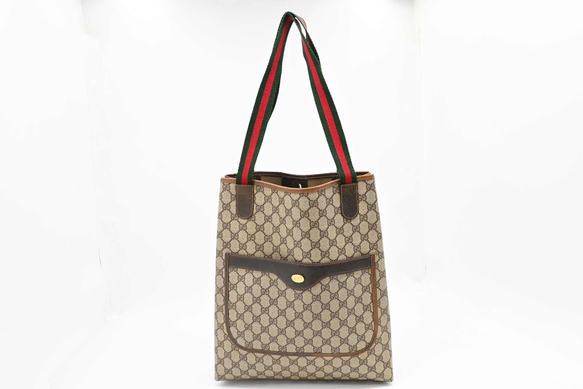 Gucci GG Supreme Canvas Tote Bag Canvas 6