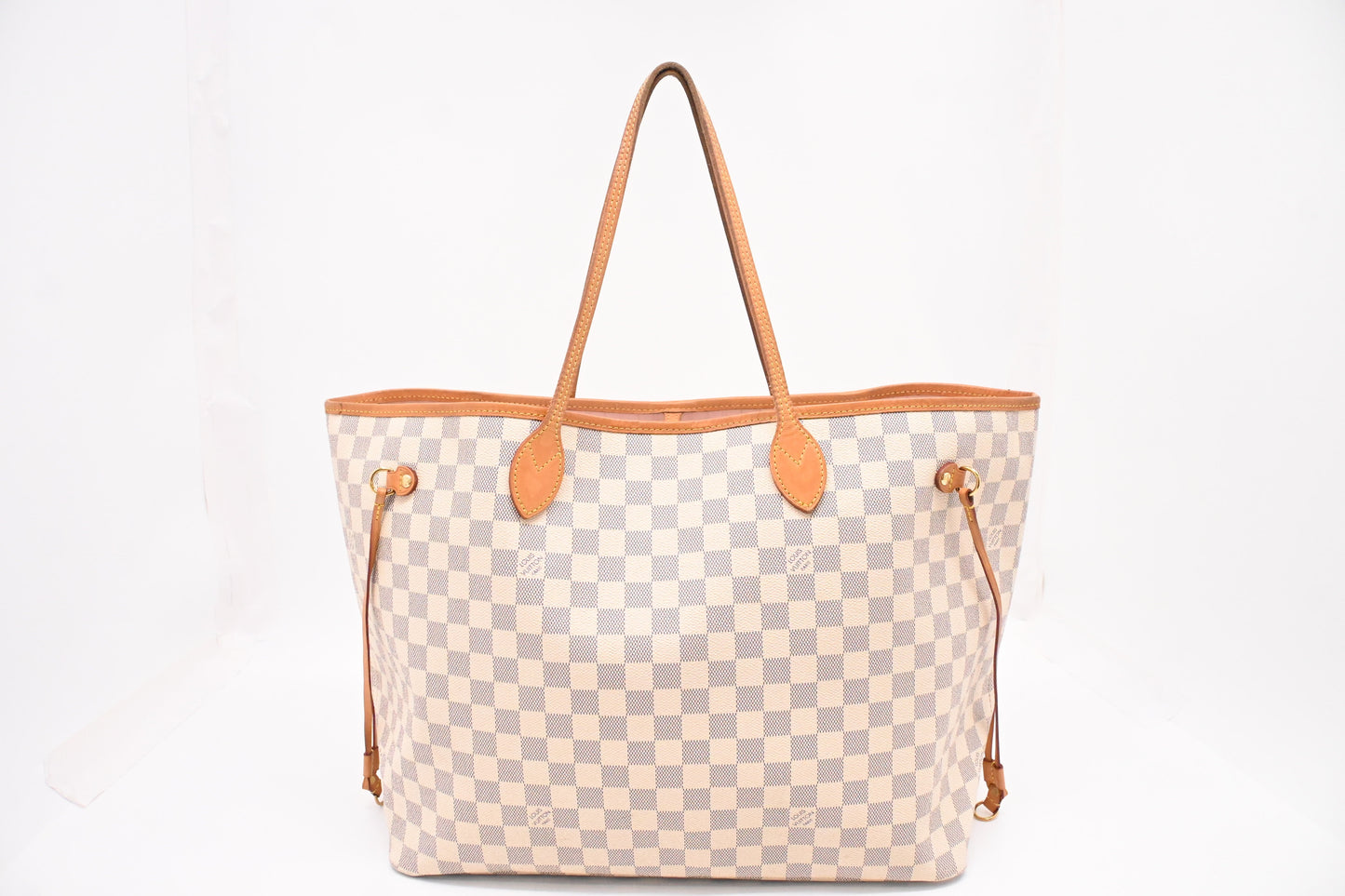 Louis Vuitton Neverfull GM Azur Damier Canvas Tote Bag Canvas 3