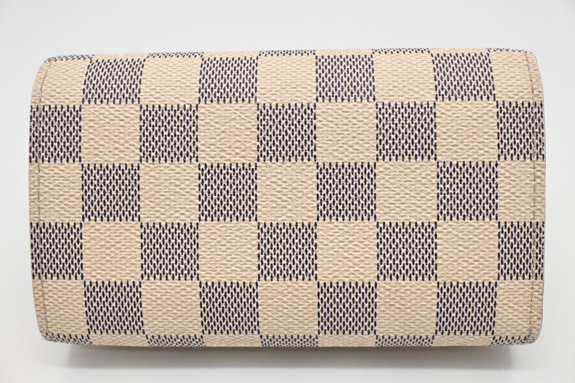Louis Vuitton Tresor Azur Canvas Damier Wallet Case