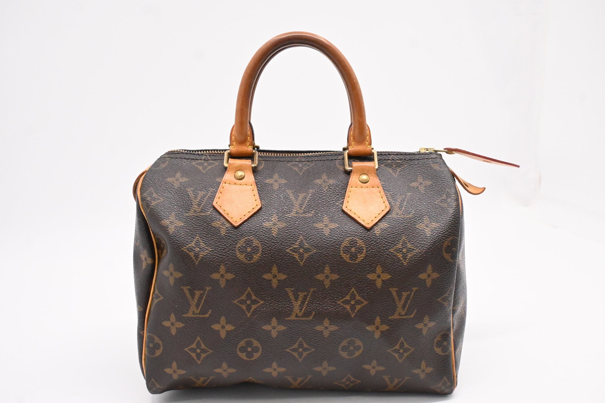 Louis Vuitton Speedy 25 Monogram Canvas Handbag Canvas 5