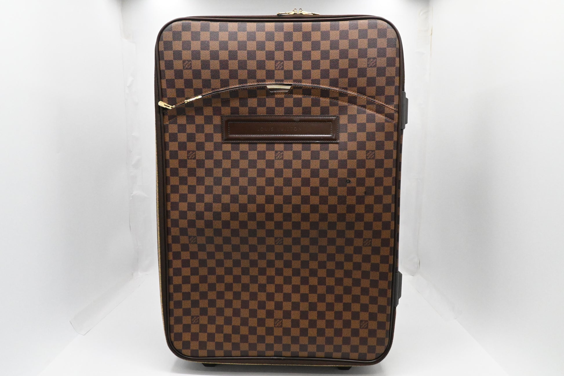 Louis Vuitton Pegase 65 Ebene Damier Canvas Handbag