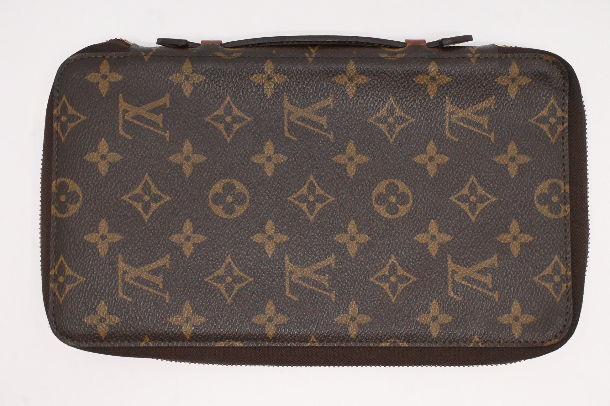 Louis Vuitton Organizer De Voyage Monogram Canvas Handbag Canvas 3