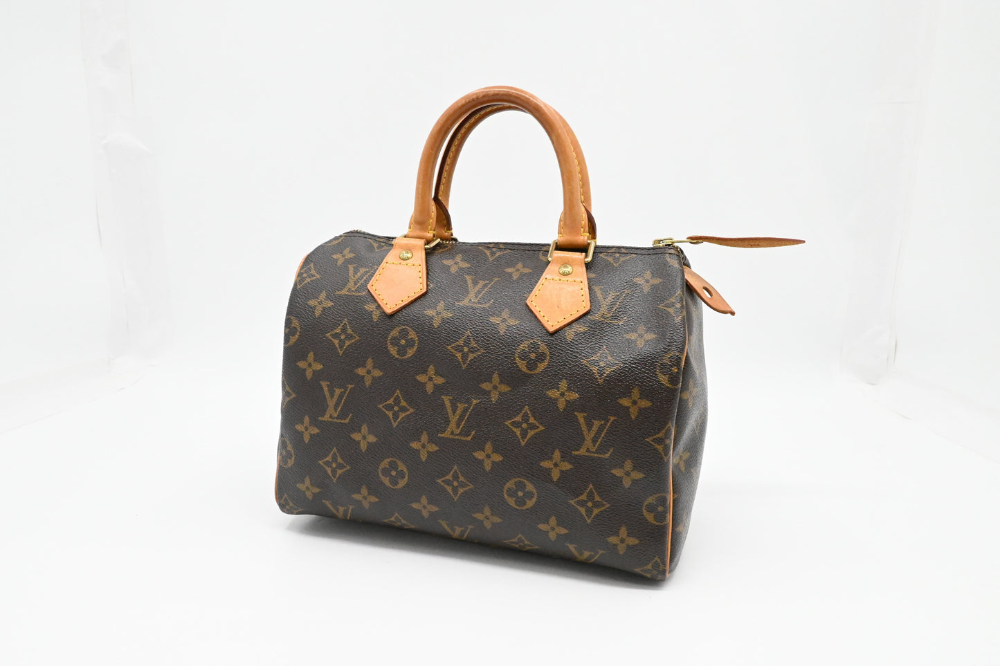 Louis Vuitton Speedy 25 Monogram Canvas Handbag Canvas 4