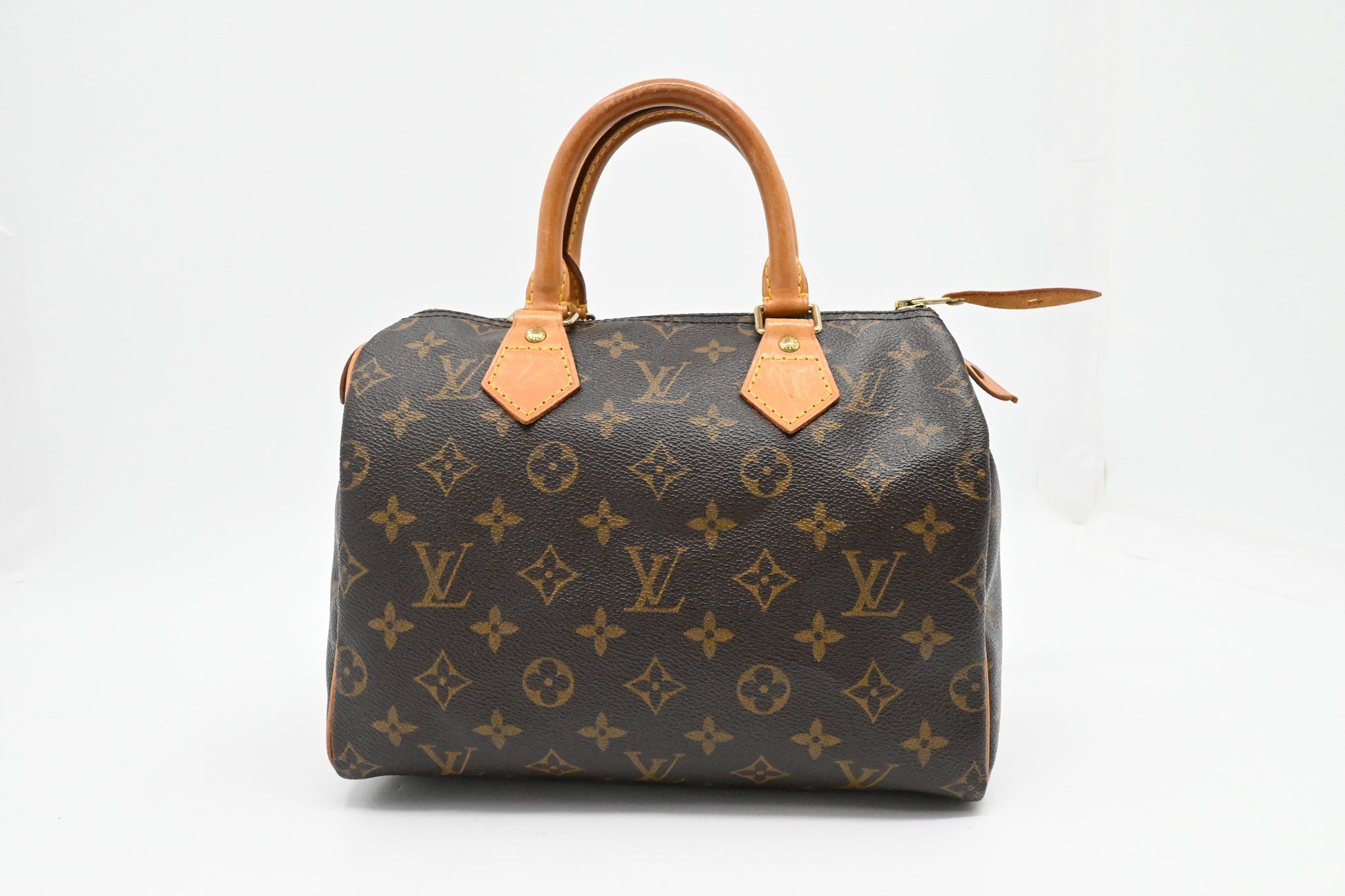 Louis Vuitton Speedy 25 Monogram Canvas Handbag Canvas 4